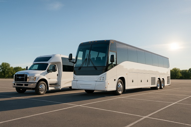 Charter Bus in Perris