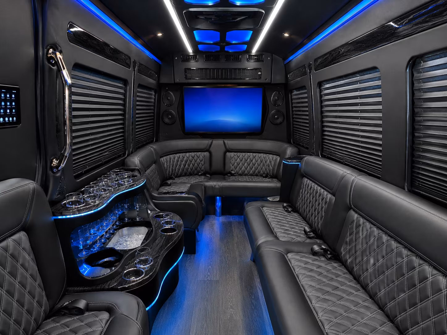 need a corporate bus for off sites team events and holiday parties