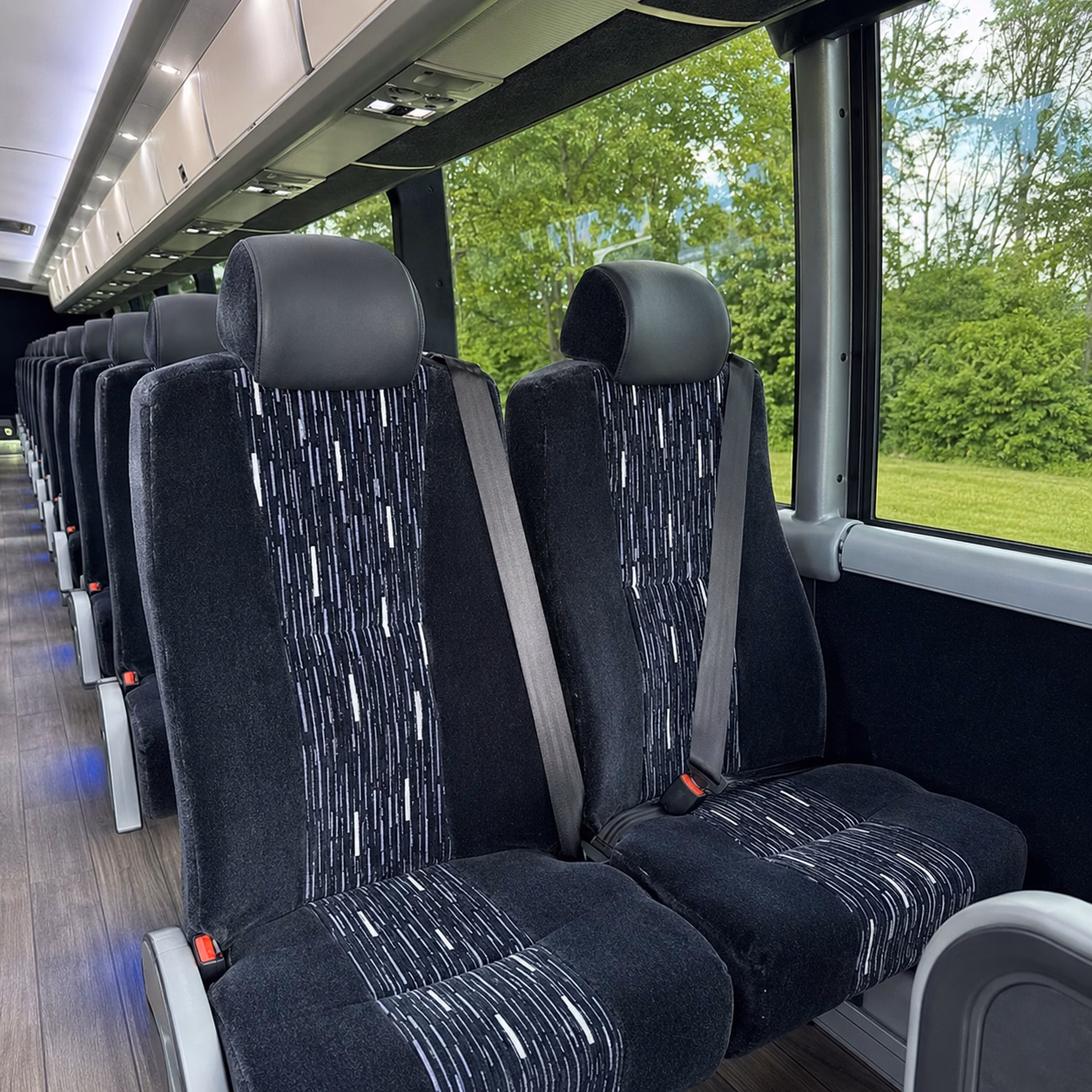 perris employee transportation onboard seating