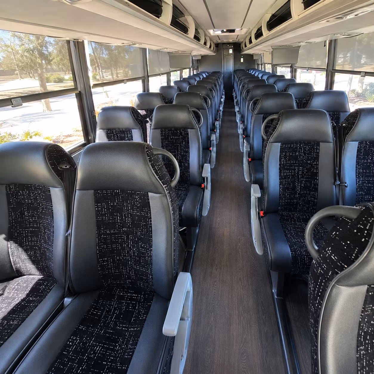 perris long distance transportation onboard seating