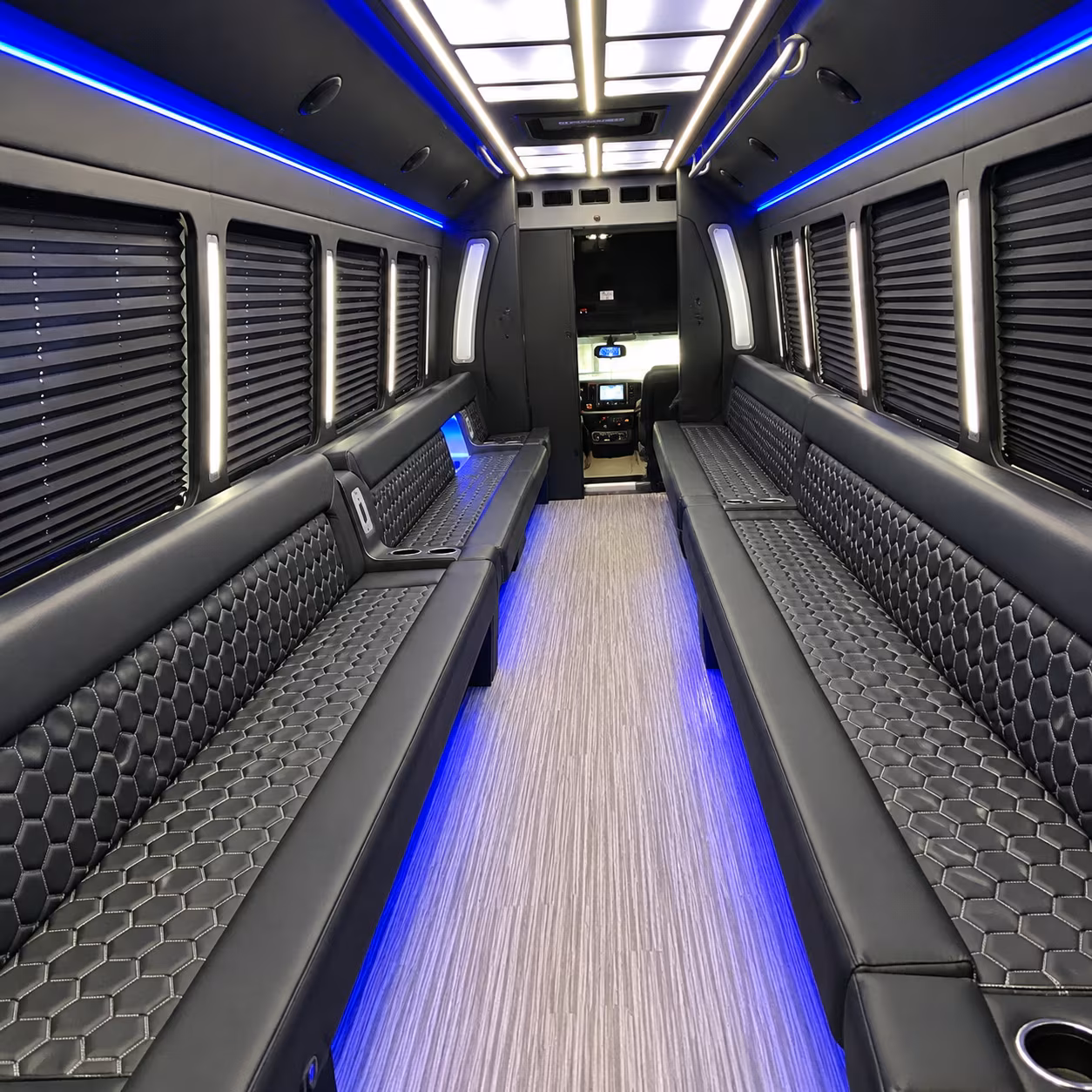perris party bus rentals inside